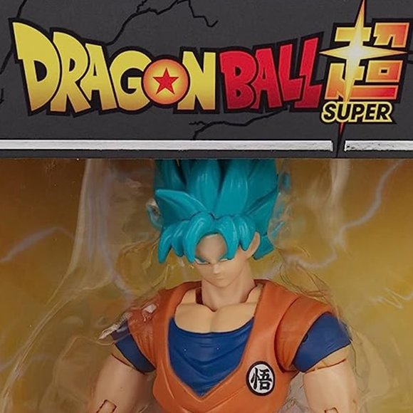 Dragon Ball Super Bandai America Dragon Stars Super Saiyan Blue Goku, Version 2 - Picture 1 of 7